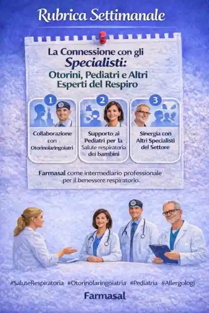 Consulenza Farmasalmed su salute respiratoria e prevenzione Consulenza Farmasalmed su salute respiratoria e prevenzione